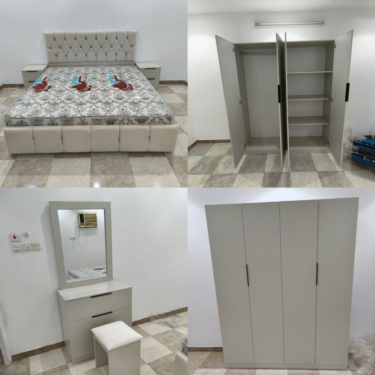 Jeddah, Furniture, SAR 1,  Complete Bedroom Set With Low Price And High Quality