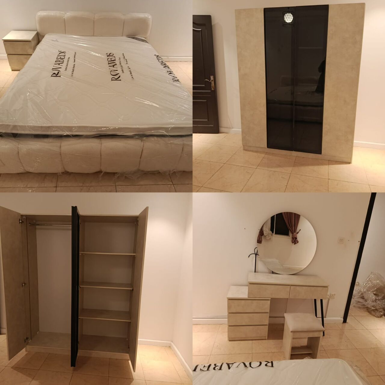 Jeddah, Furniture, SAR 1,  Complete Bedroom Set With Low Price And High Quality