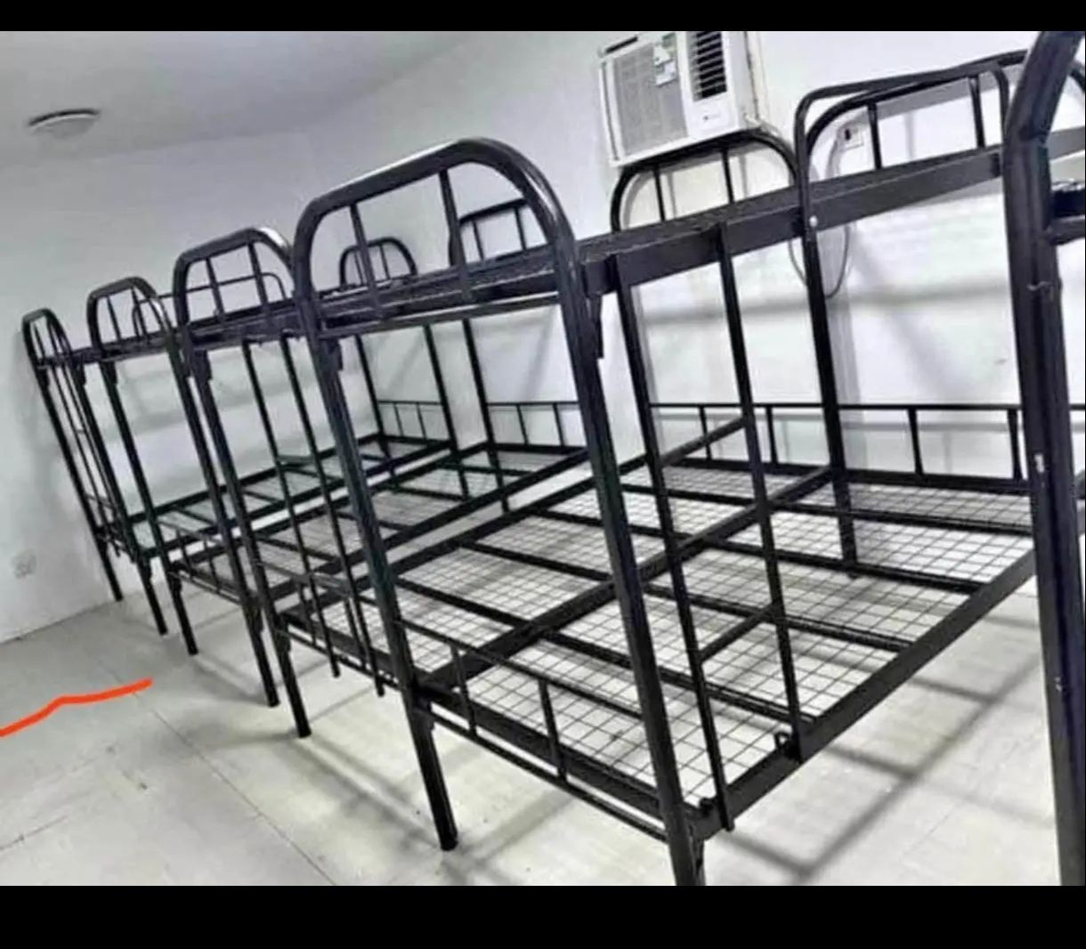 Jeddah, Furniture, SAR 1,  Single Steel Bed Double Steel Bed With Mattress Available Brand New