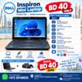 BHD 40,  DELL Inspiron Mini Laptop I3 6GB/500GB HDD 11.6-inch HD Windows 11  Price BD 40 Only