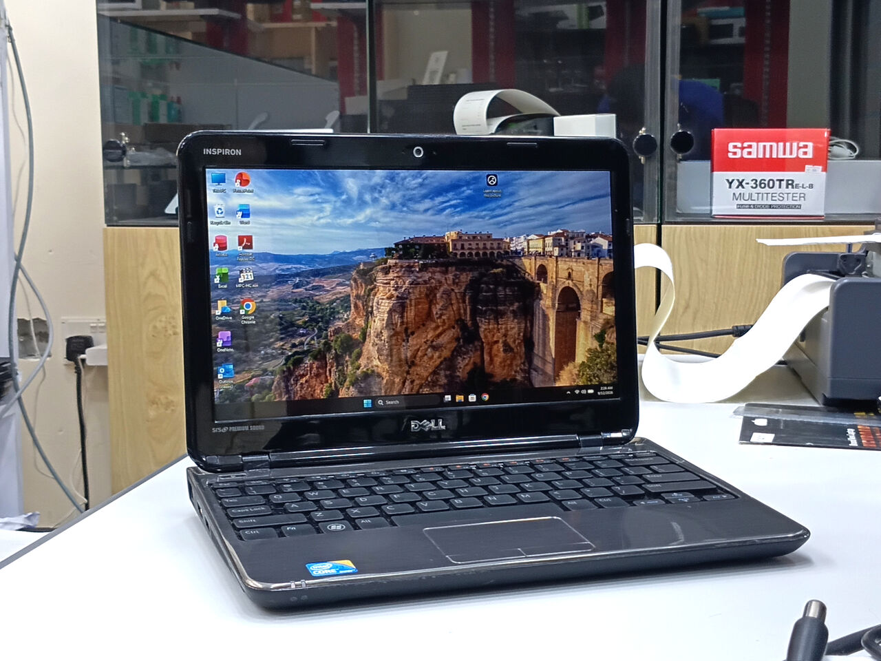 Riffa, Computers, BHD 40,  DELL Inspiron Mini Laptop I3 6GB/500GB HDD 11.6-inch HD Windows 11  Price BD 40 Only