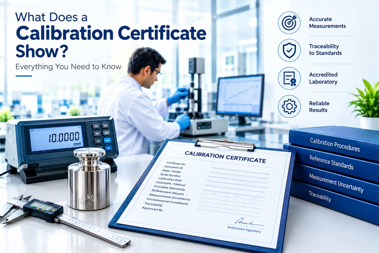 Ahmedabad, Business, Calibration Certificate From NABL Accredited Calibration Laboratory