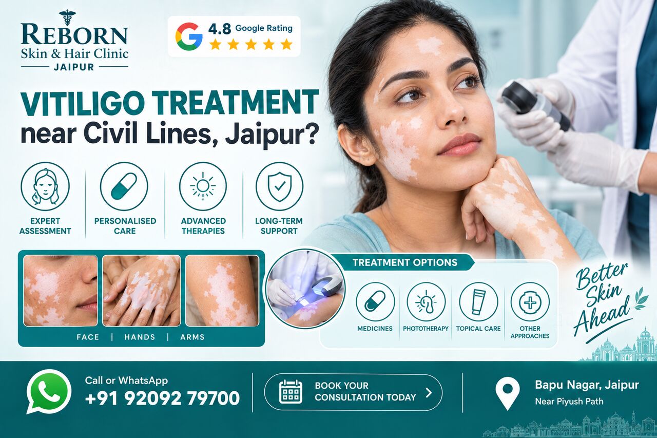 Jaipur, Health & Beauty Items, INR 5000,  Vitiligo Treatment Near Civil Lines Jaipur For White Patches