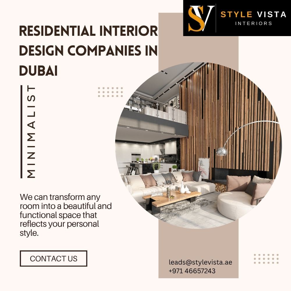 Dubai, Interior Design, Residential Interior Design Companies In Dubai For Creative Designs And Quality Interior W