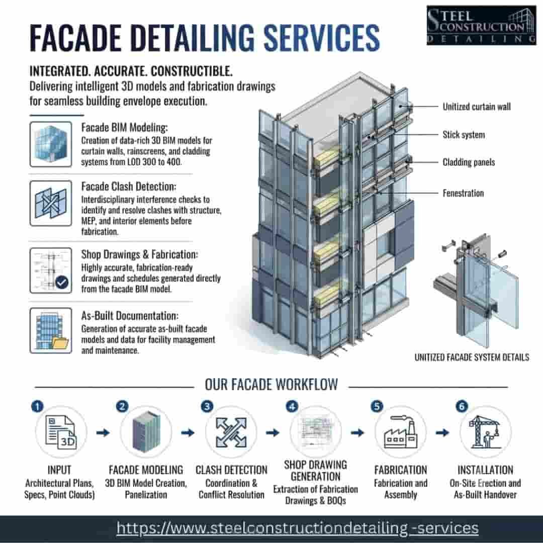 Dallas, Construction, Detailed & Reliable Facade Detailing Services In Dallas.