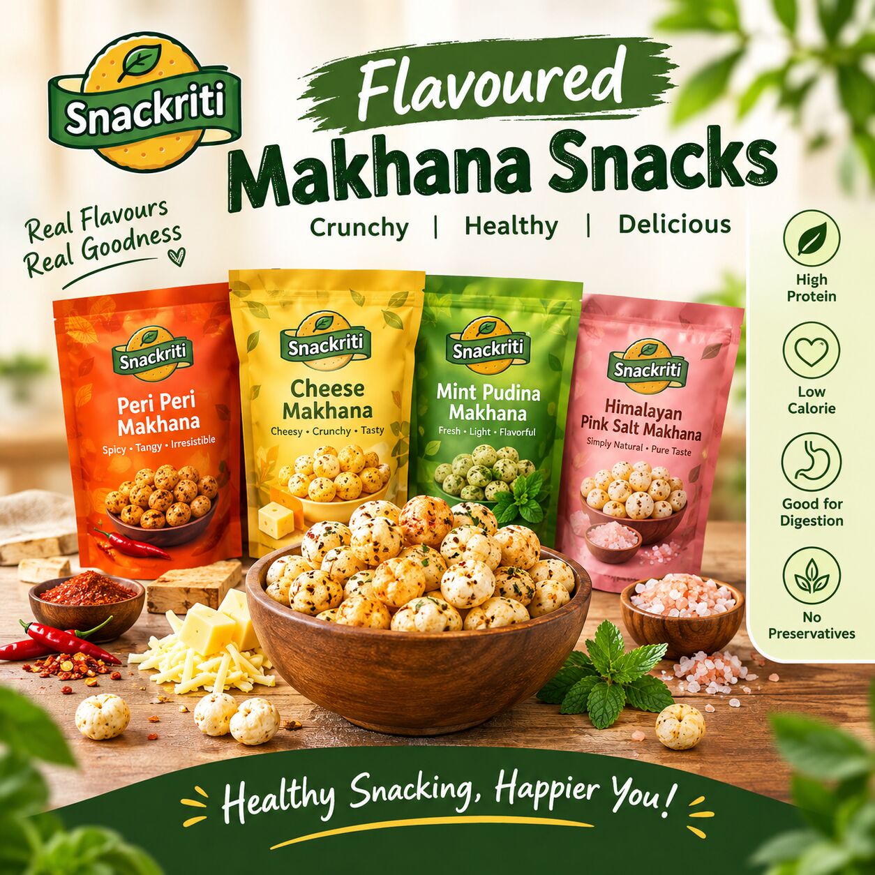 Mumbai, Food, Why Flavoured Makhana Snacks Are Becoming A Smart Snacking Choice