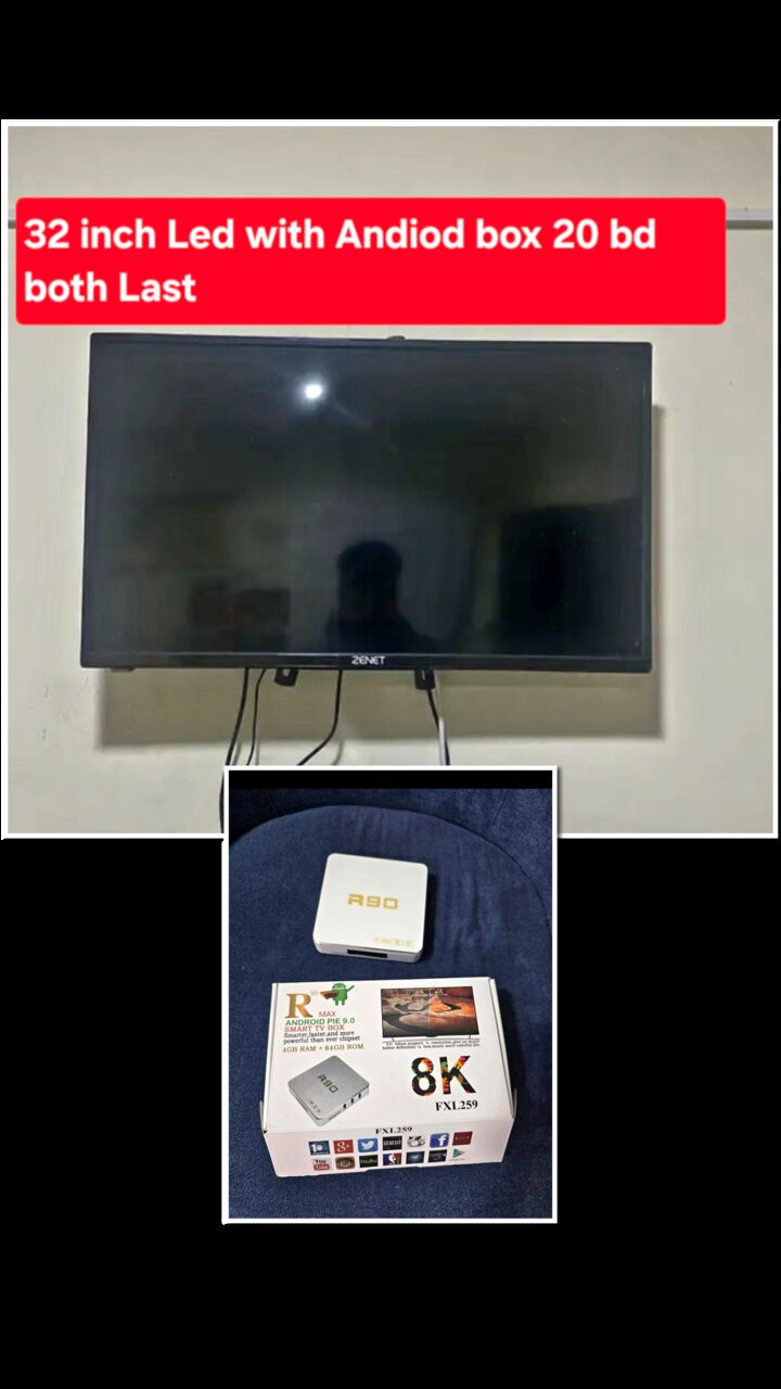Manama, Electronics, BHD 20,  32 Inch Led With Android Box 20 Bd Only Led 15 Bd Msg 3670 8372 Wts Ap No Call