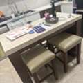 SAR 500,  Table (Stand) With 4 Chairs From Home Center