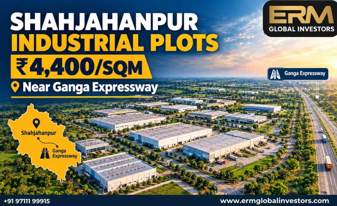 Noida, Industrial Land, Shahjahanpur Industrial Plots | ₹4,400/Sqm Near Ganga Expressway