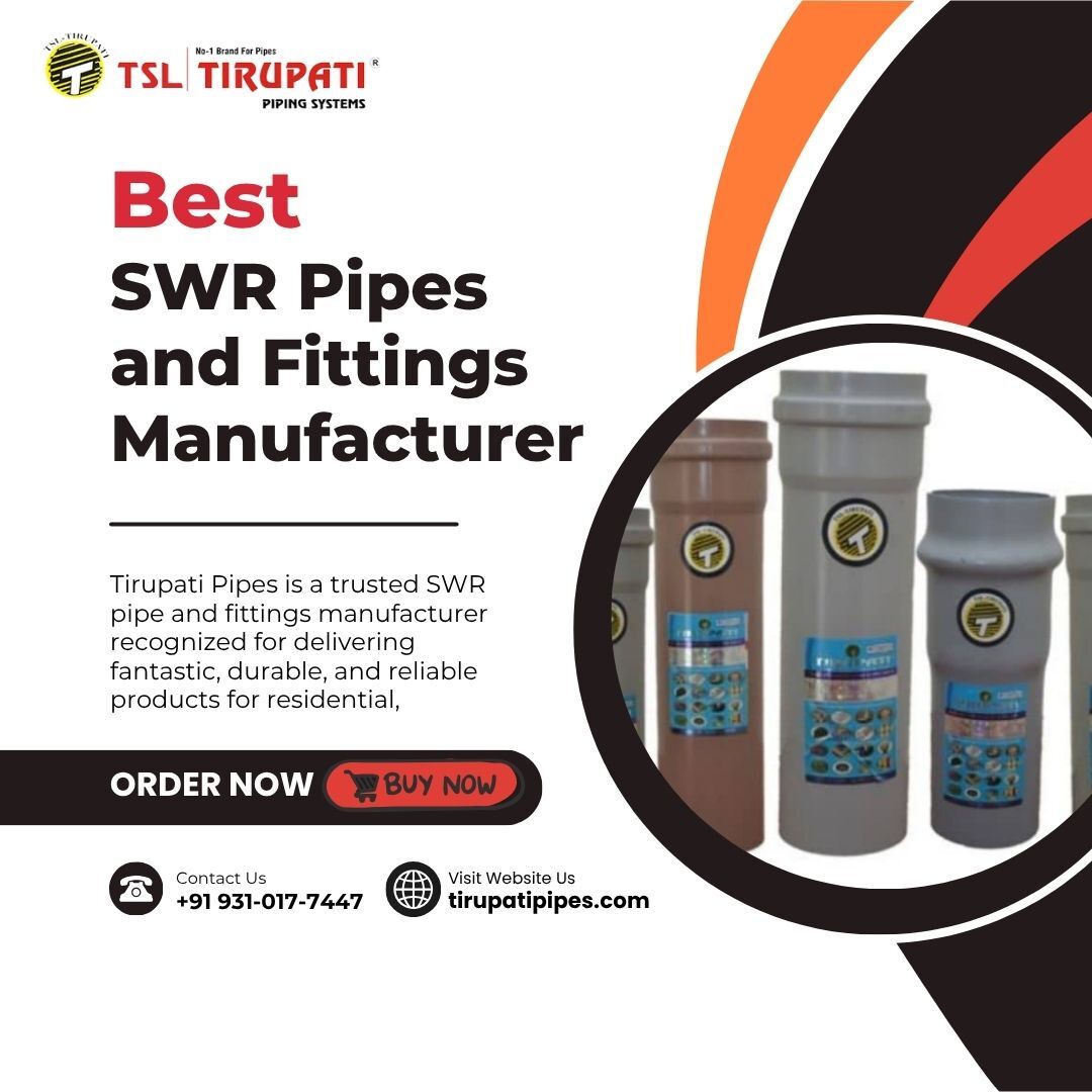 New Delhi, Wholesale Products, Best Quality SWR Pipe And Fitting Manufacturer In India