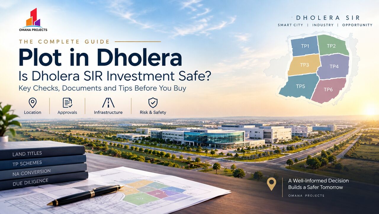 Ahmedabad, Residential Plots, INR 6500000,  3510 Sq. Feet,  Explore Dholera SIR Property Opportunities