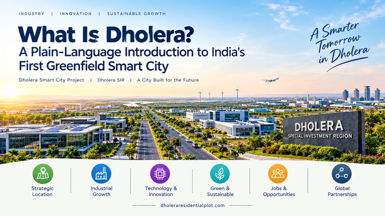 Ahmedabad, Residential Plots, INR 6500000,  3510 Sq. Feet,  Explore Dholera SIR Property Opportunities