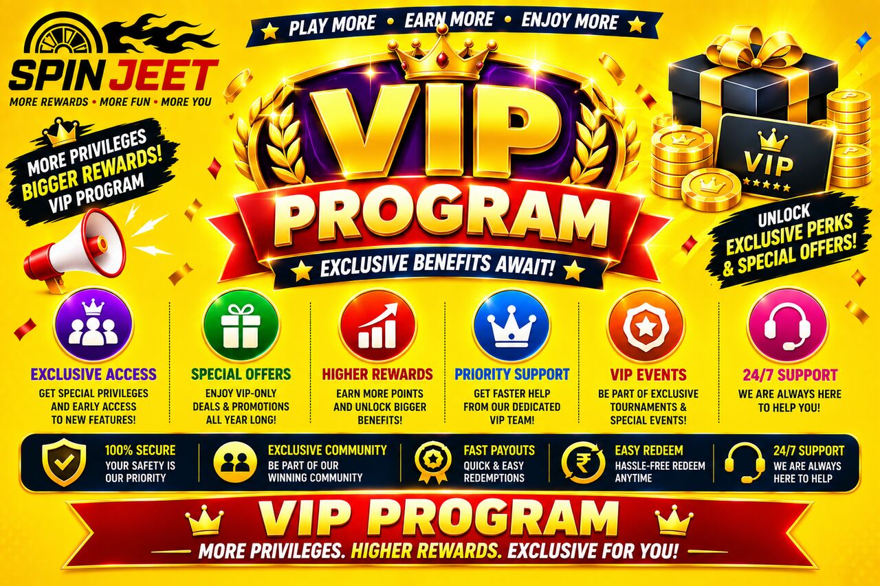 Mumbai, Sports, Spinjeet VIP Program &ndash; Explore Your VIP Membership Benefits
