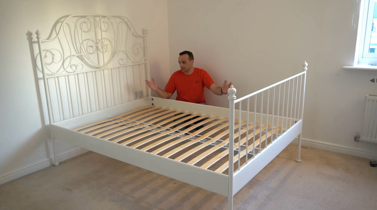 Jubail, Furniture, SAR 600,  IKEA Meal Bed Frame Plus Mattress (double)