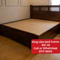 BHD 45,  @@king Size Bed Frame In Good Condition For Sale With Delivery