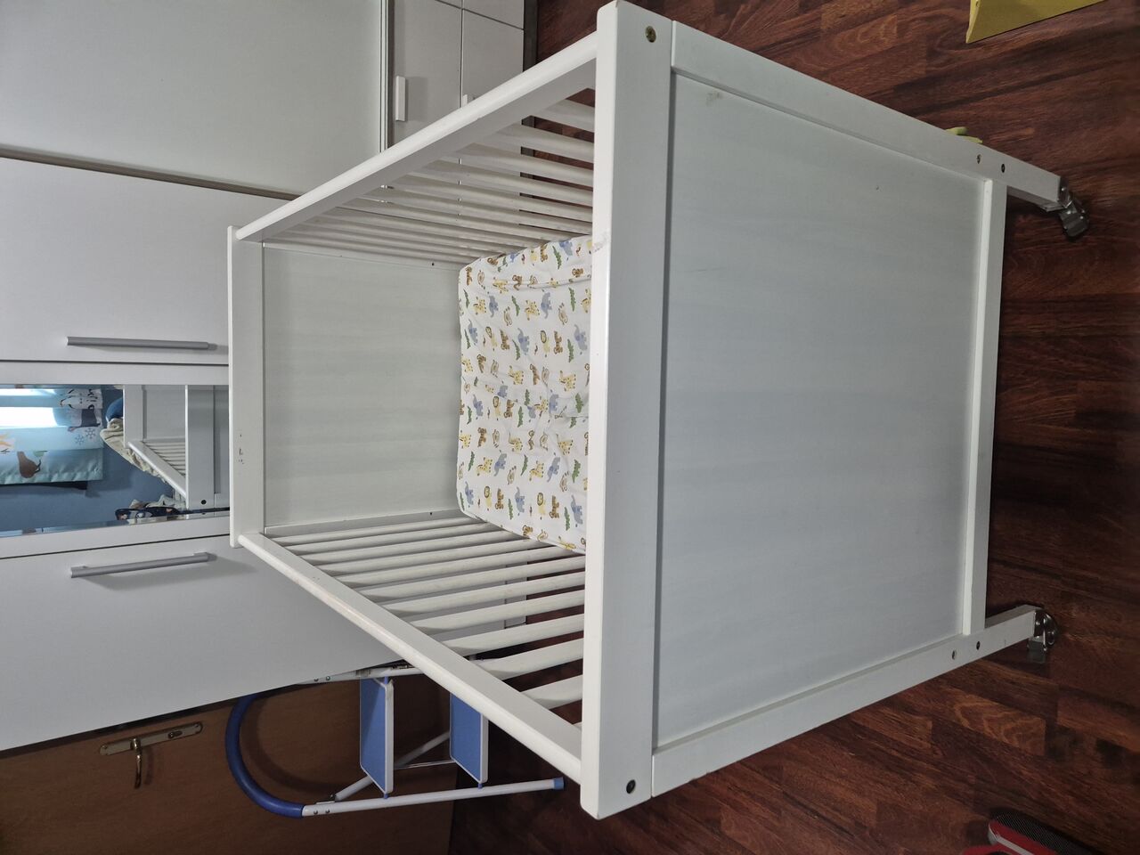 Hittin, Furniture, SAR 400,  Ikea Baby Crib With Mattress