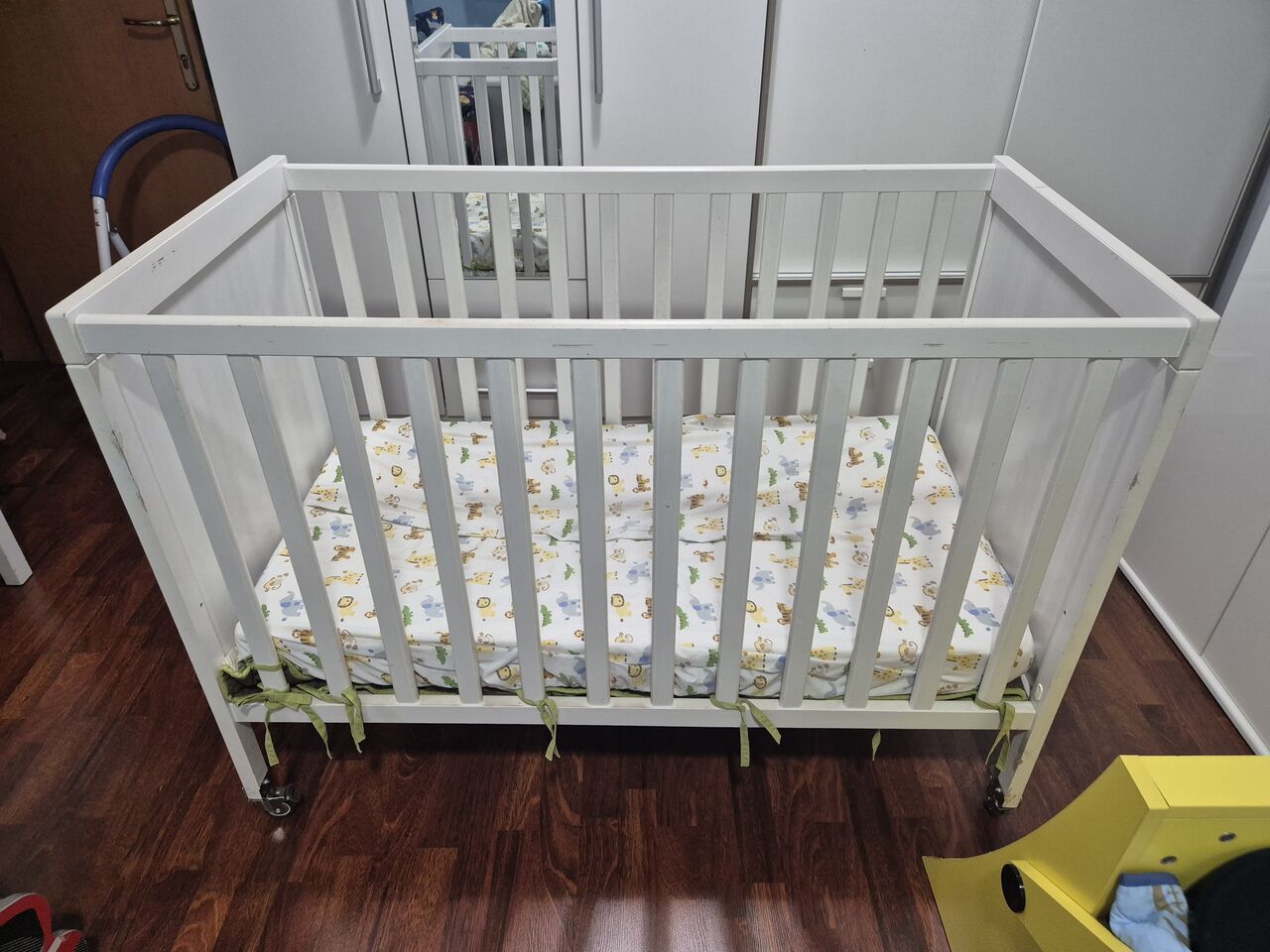 Hittin, Furniture, SAR 400,  Ikea Baby Crib With Mattress