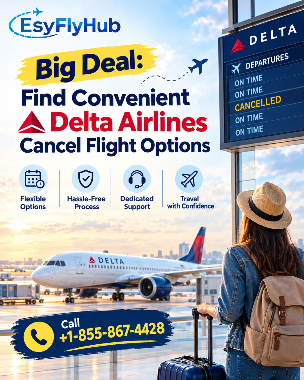 New York, Artists, Big Deal: Find Convenient Delta Airlines Cancel Flight Options