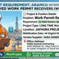 ARAMCO APPROVED WORK PERMIT RECEIVER