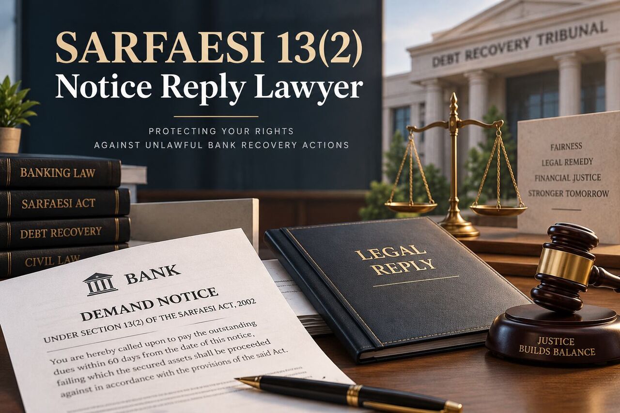 Ghaziabad, Legal, How Can A SARFAESI Lawyer Reply To A Section 13(2) Notice?