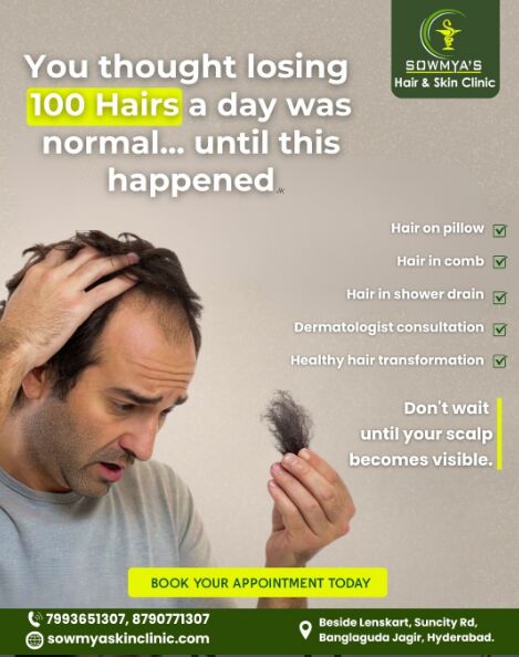 Hyderabad, Health, Expert Hair Specialist In Hyderabad For Hair Fall & Scalp Care