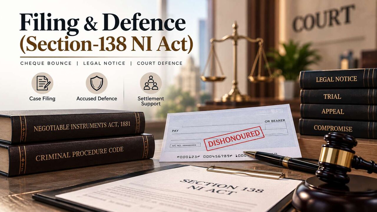 Ghaziabad, Legal, How Does Filing & Defence (Section-138 NI Act) Protect Legal Rights?