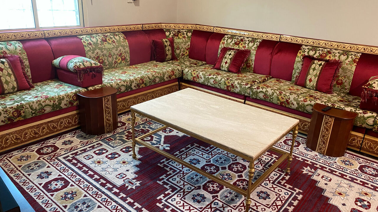Al Rakah Al Shamaliyah, Furniture, SAR 3000,  Excellent Condition Solid Wooden Majlis