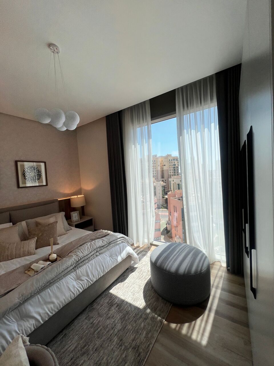 Al Seef, Apartments, Flats, Houses & Villas, BHD 375/month,  Furnished,  1 BR,  Partial Sea & City View Apartment FOR RENT IN SEEF
