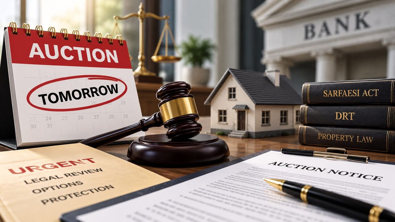 Mumbai, Legal, Is Your Bank Auction Tomorrow? Can An Emergency Lawyer Help?
