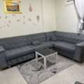 SAR 500400,  7 SEATER CORNER SOFA WITH TABLE (500 SR) AND GOOD CONDITION RECLINER (400 SR)