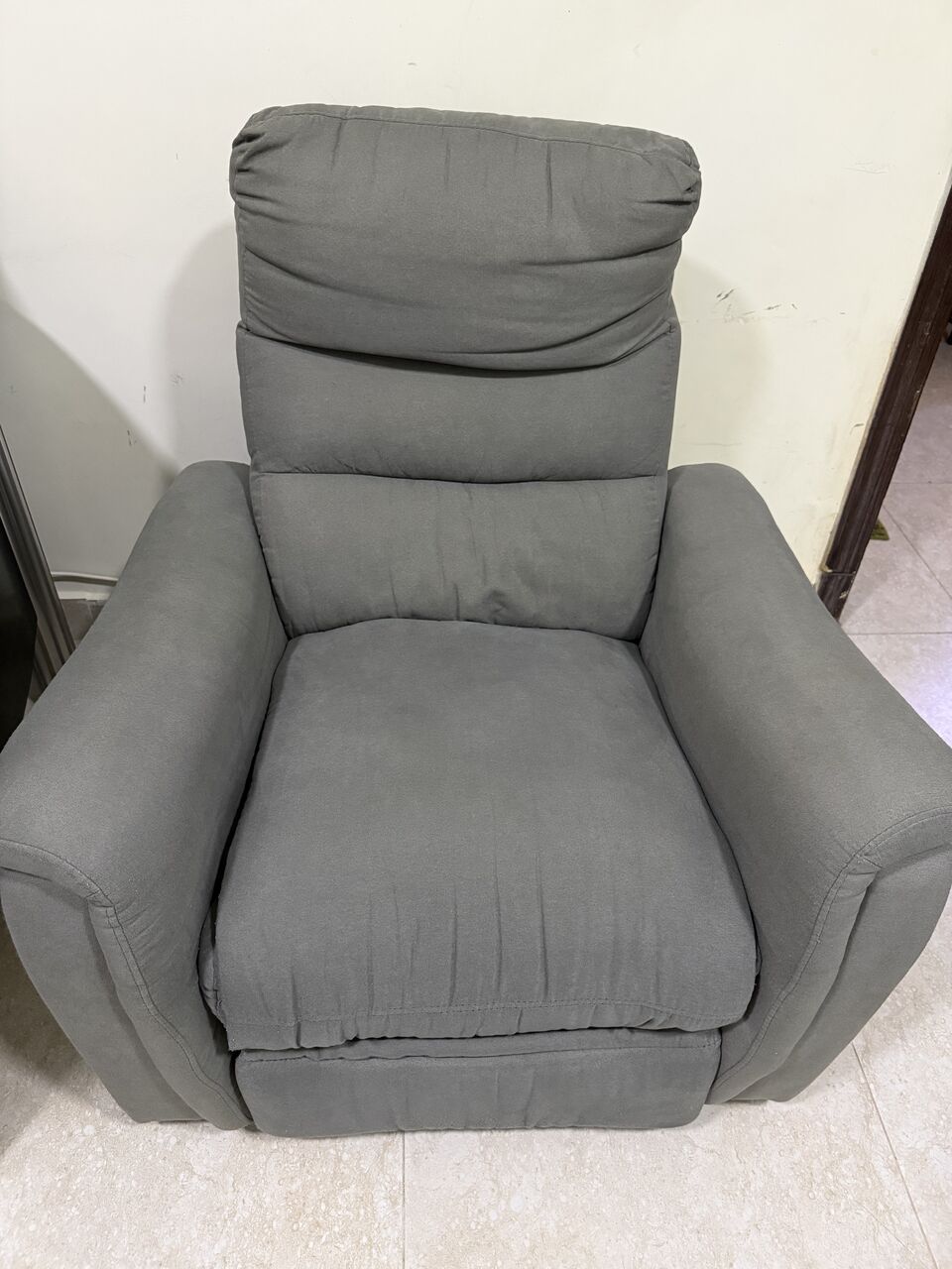 Khobar, Furniture, SAR 500400,  7 SEATER CORNER SOFA WITH TABLE (500 SR) AND GOOD CONDITION RECLINER (400 SR)