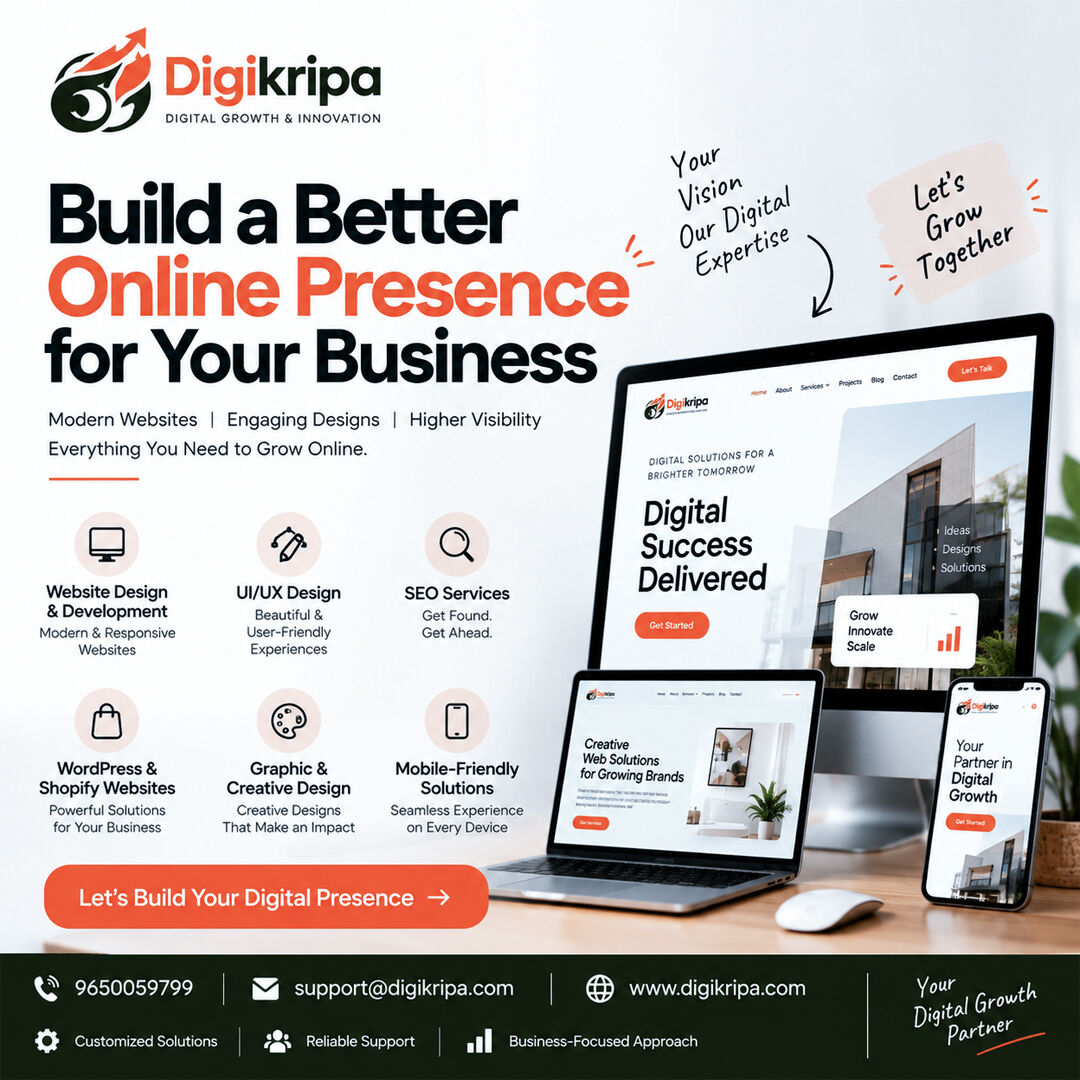 New Delhi, Business, Build A Better Online Presence For Your Business