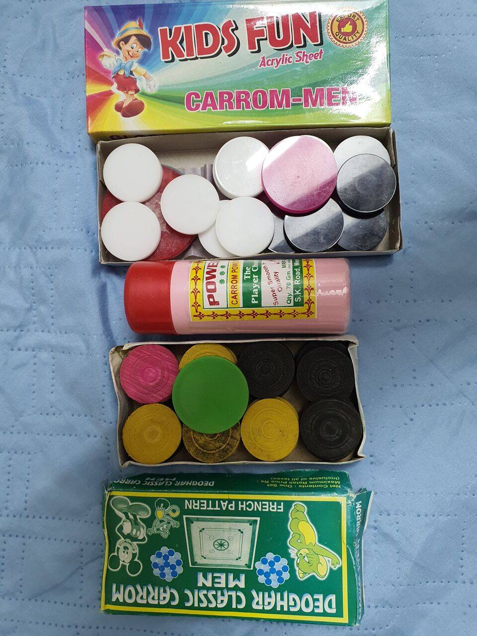 Jeddah, Toys & Games, SAR 55,  Premium Carrom Board With 2 Sets Of Coins, Strikers And A Powder Bottle