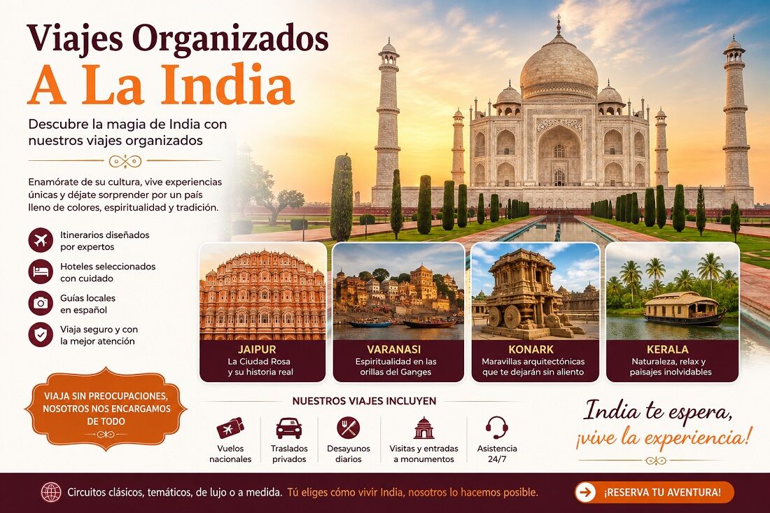 Mexico City, Travel, Viaje Organizado India: Del Tri&aacute;ngulo Dorado A Los Palacios De Rajast&aacute;n