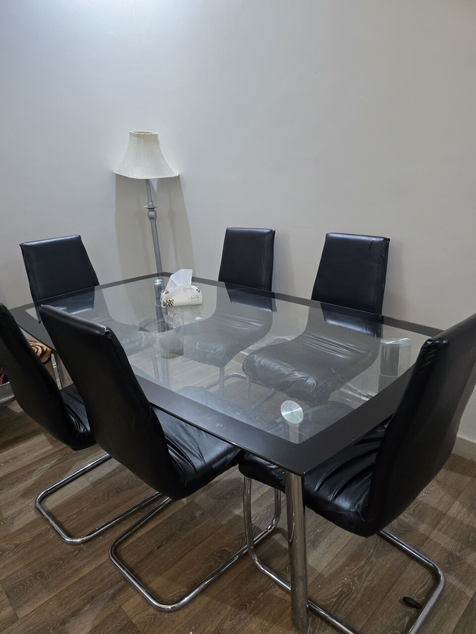 Riyadh, Furniture, SAR 500,  Glass Dining Table 6 Seater