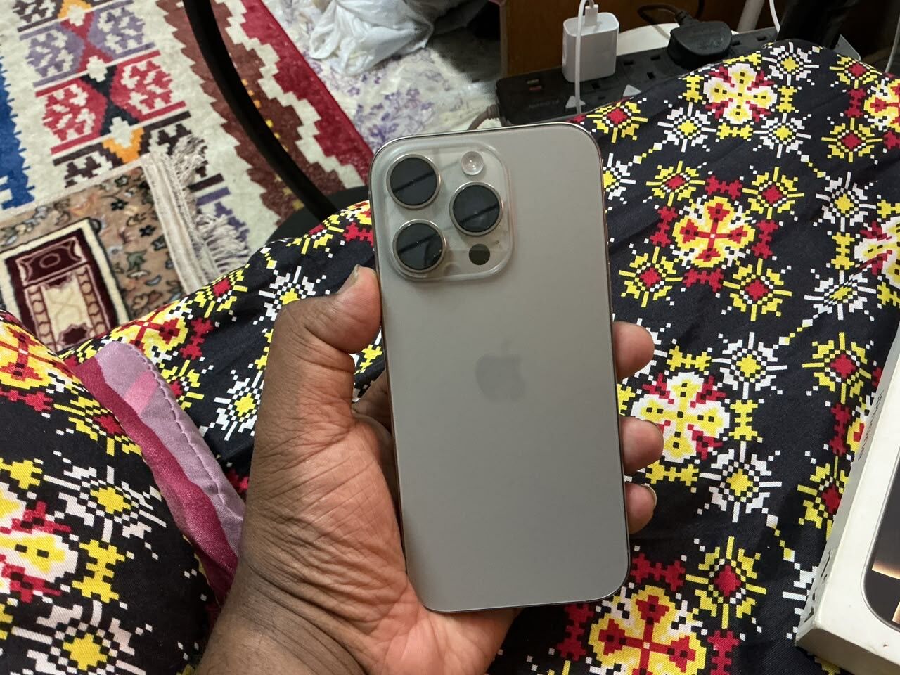 Dammam, Mobile Phones, SAR 3500,  Iphone 16pro, 256GB (Esim +Nano Sim), Natural Titanium.