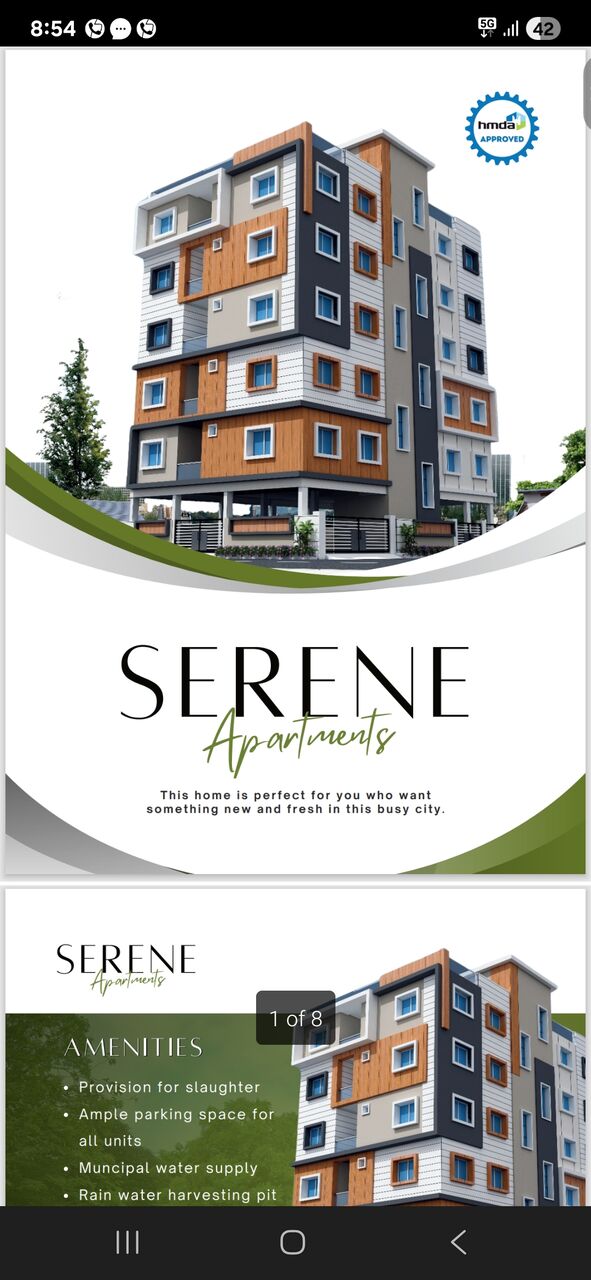Hyderabad, Real Estate For Sale, INR 5500,  3 BR,  2700 Sq. Feet,  PENT HOUSE FOR SALE@ Suncity P& T Colony