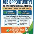 General Helper's /cleaner's