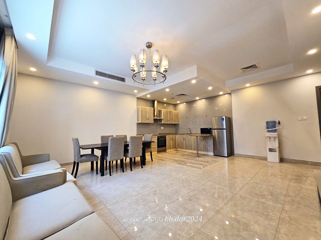Hidd, Apartments, Flats, Houses & Villas, BHD 290/year,  2 BR,  Al Hidd City/High-end Apartment For Rent Furnished With All Inclusive Electricity