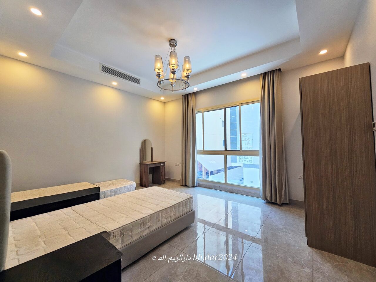 Hidd, Apartments, Flats, Houses & Villas, BHD 290/year,  2 BR,  Al Hidd City/High-end Apartment For Rent Furnished With All Inclusive Electricity