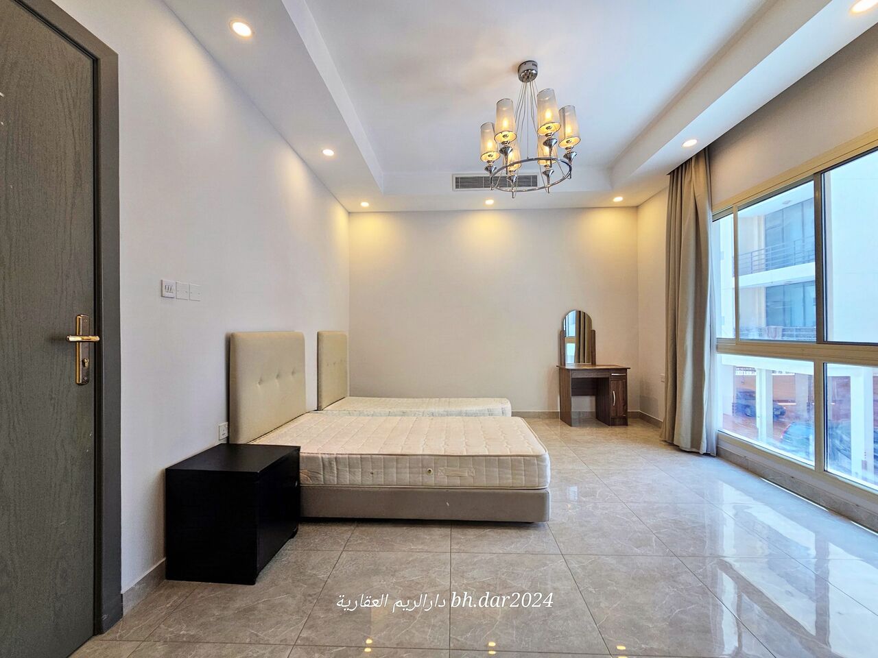 Hidd, Apartments, Flats, Houses & Villas, BHD 290/year,  2 BR,  Al Hidd City/High-end Apartment For Rent Furnished With All Inclusive Electricity