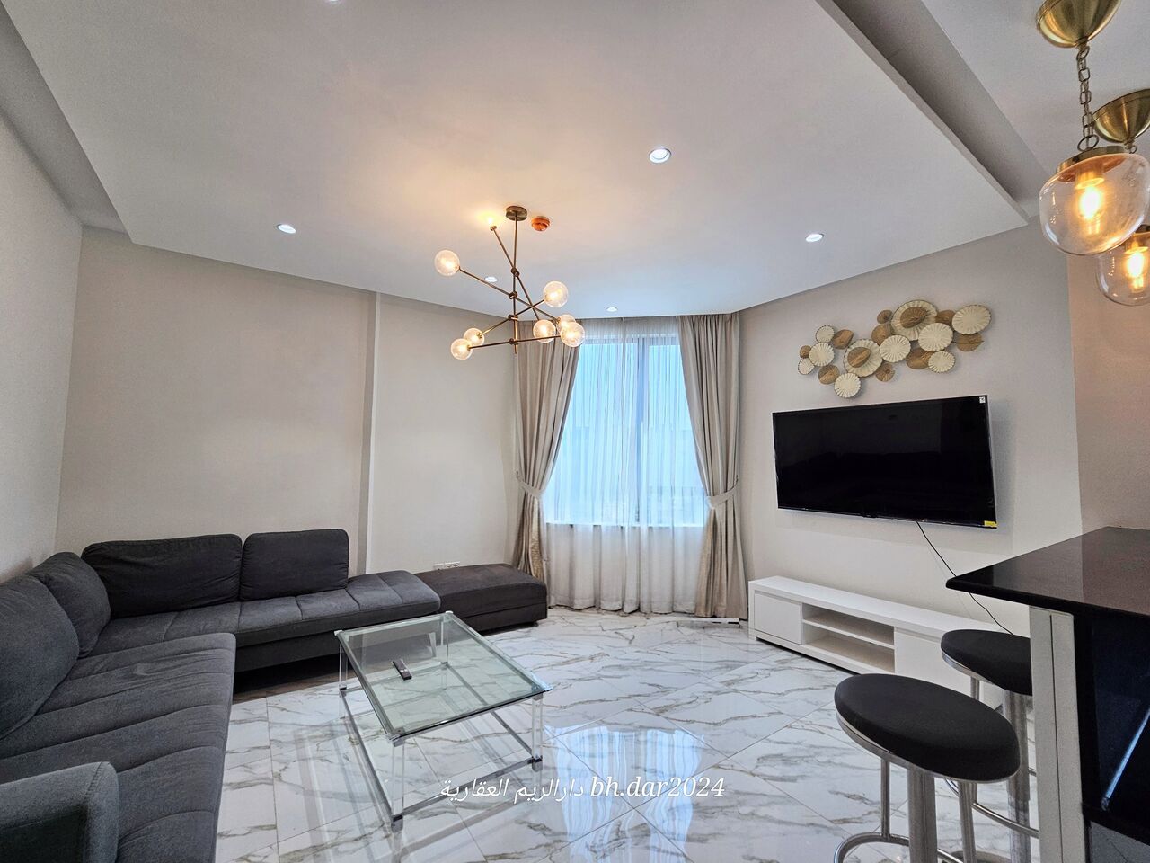 Hidd, Apartments, Flats, Houses & Villas, BHD 350/year,  3 BR,  Al Hidd / Luxury Fully Furnished Apartment For Rent  🌊 Sea View | Fully Furnished | All S
