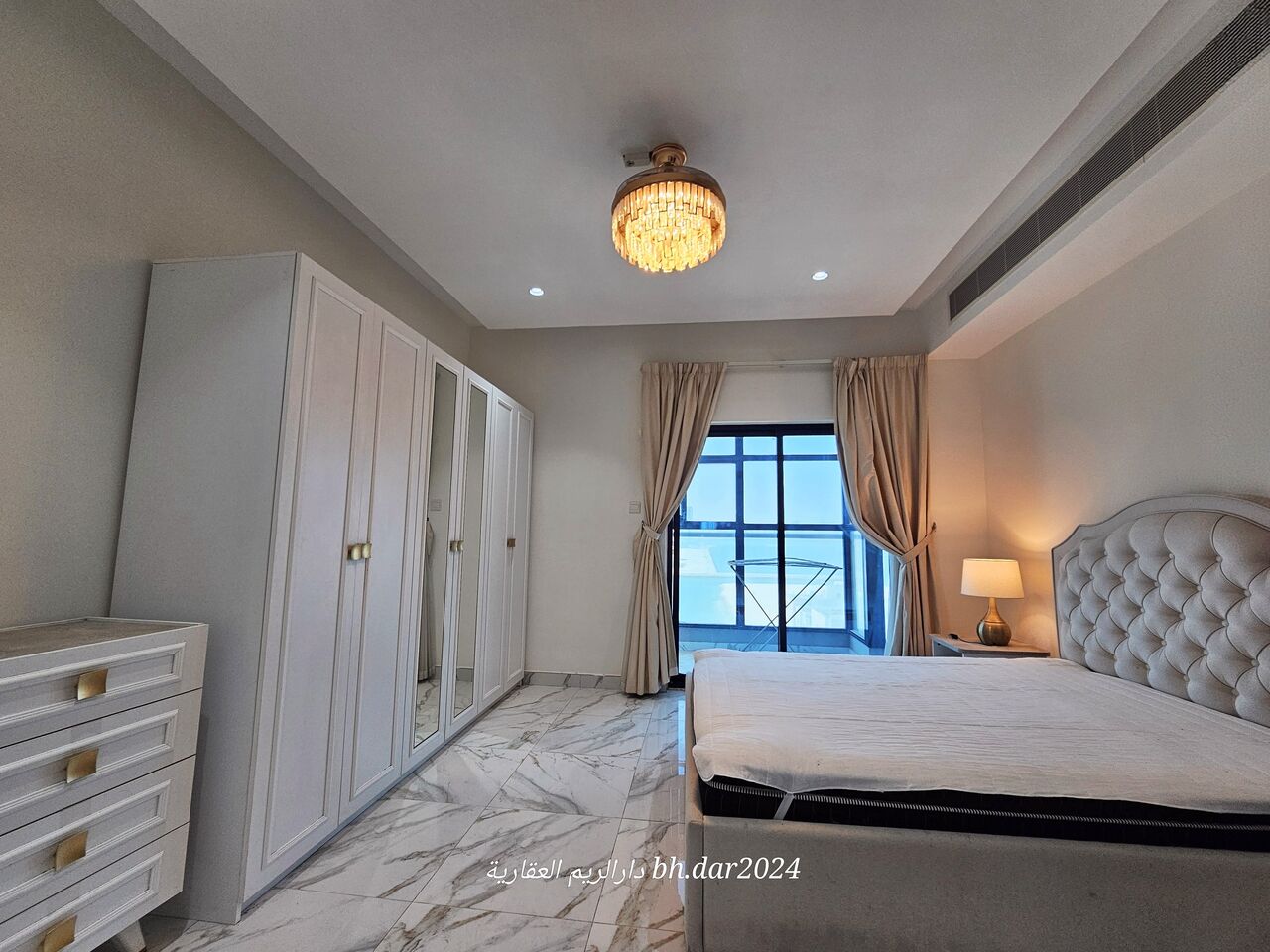 Hidd, Apartments, Flats, Houses & Villas, BHD 350/year,  3 BR,  Al Hidd / Luxury Fully Furnished Apartment For Rent  🌊 Sea View | Fully Furnished | All S