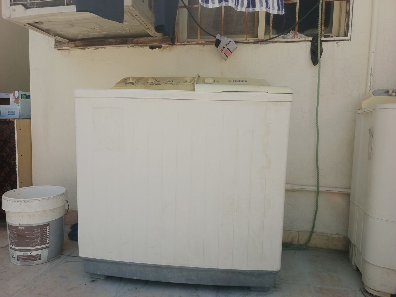 Akrabia, Air Conditioners, SAR 250,  Small Ferdige One Double And One Signal Washing Machine