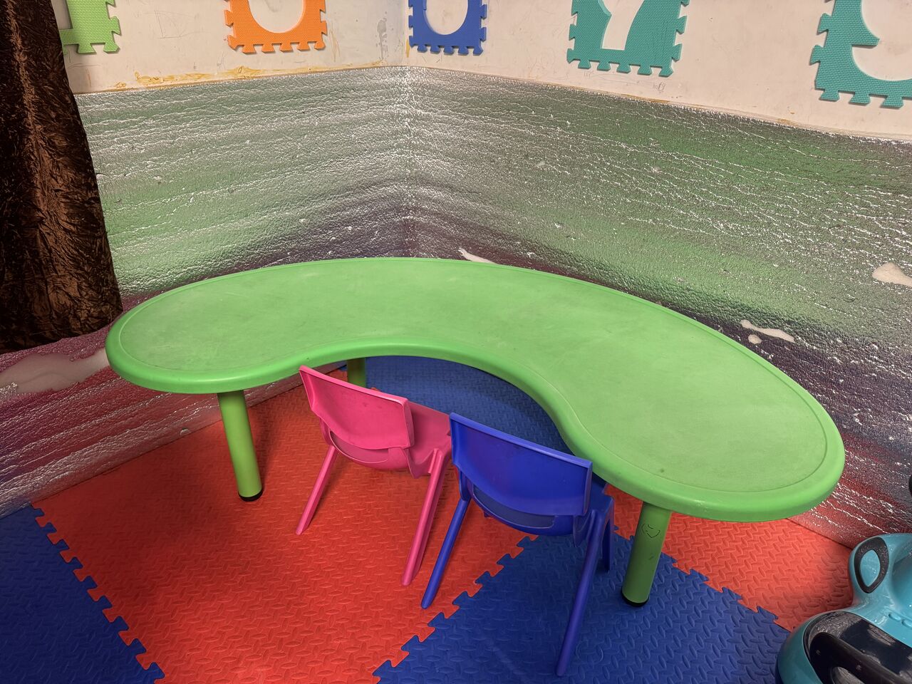 Al Yarmouk, Furniture, SAR 300,  Moon Shaped Kids Table