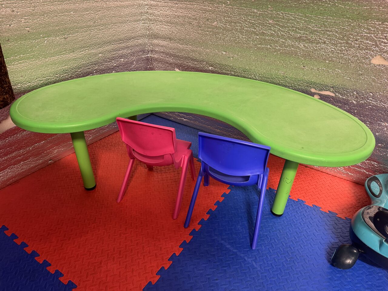 Al Yarmouk, Furniture, SAR 300,  Moon Shaped Kids Table