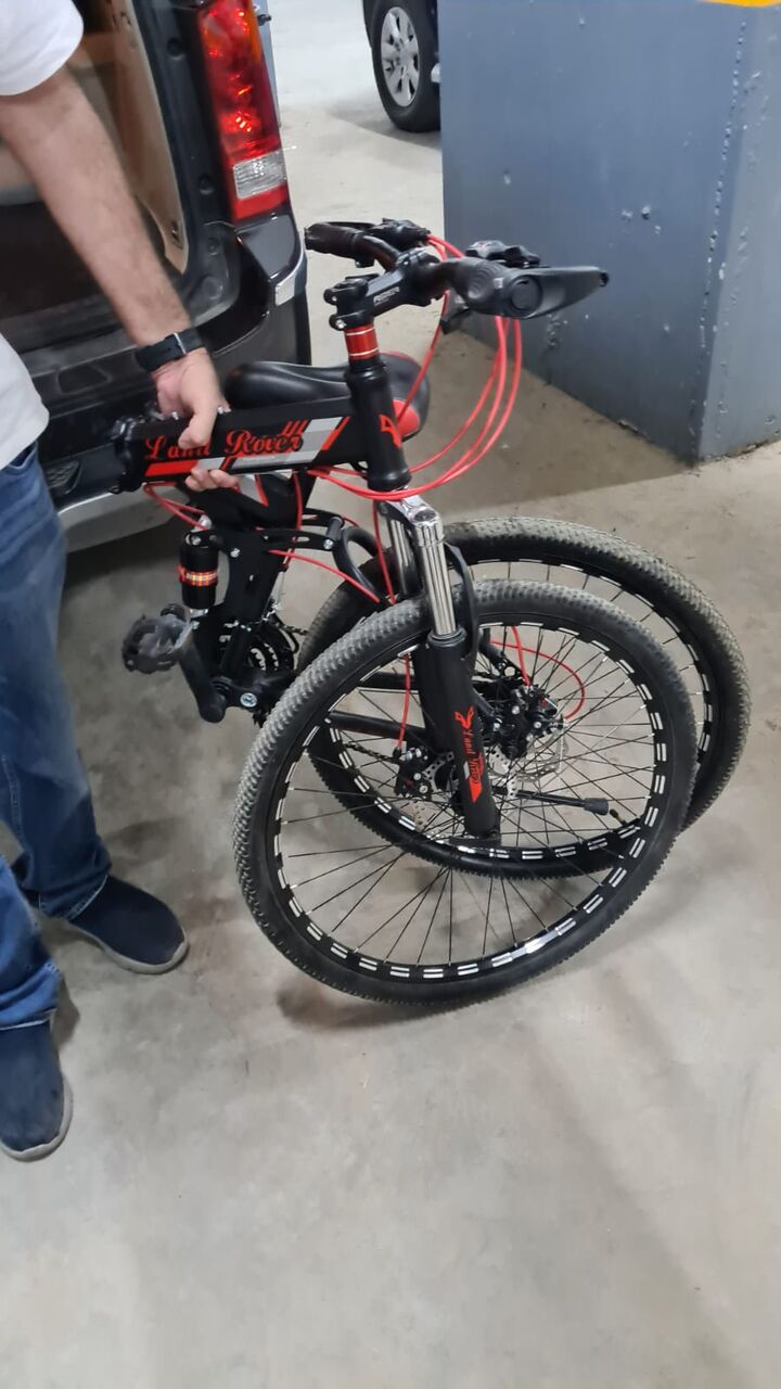 Riyadh, Bicycles, SAR 600,  Excellent Condition Foldable Bike With Gears + Free Kids Bike