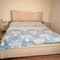 SAR 900,  Relocating &ndash; Complete Bedroom Set: Bed, Side Tables, Dressing Table & Wardrobe &ndash; 900 SAR