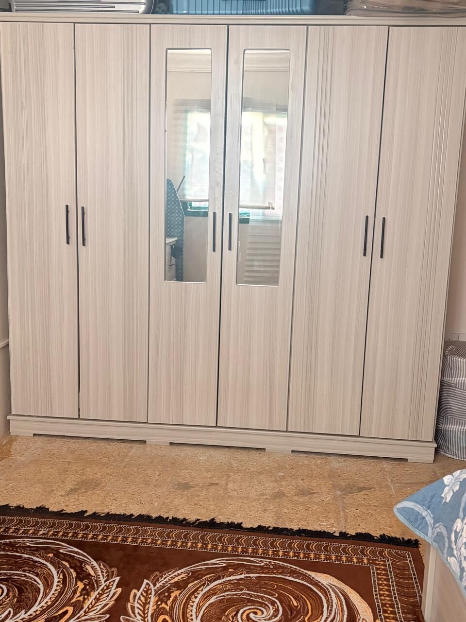Al Sulaymaniyyah, Furniture, SAR 900,  Relocating &ndash; Complete Bedroom Set: Bed, Side Tables, Dressing Table & Wardrobe &ndash; 900 SAR