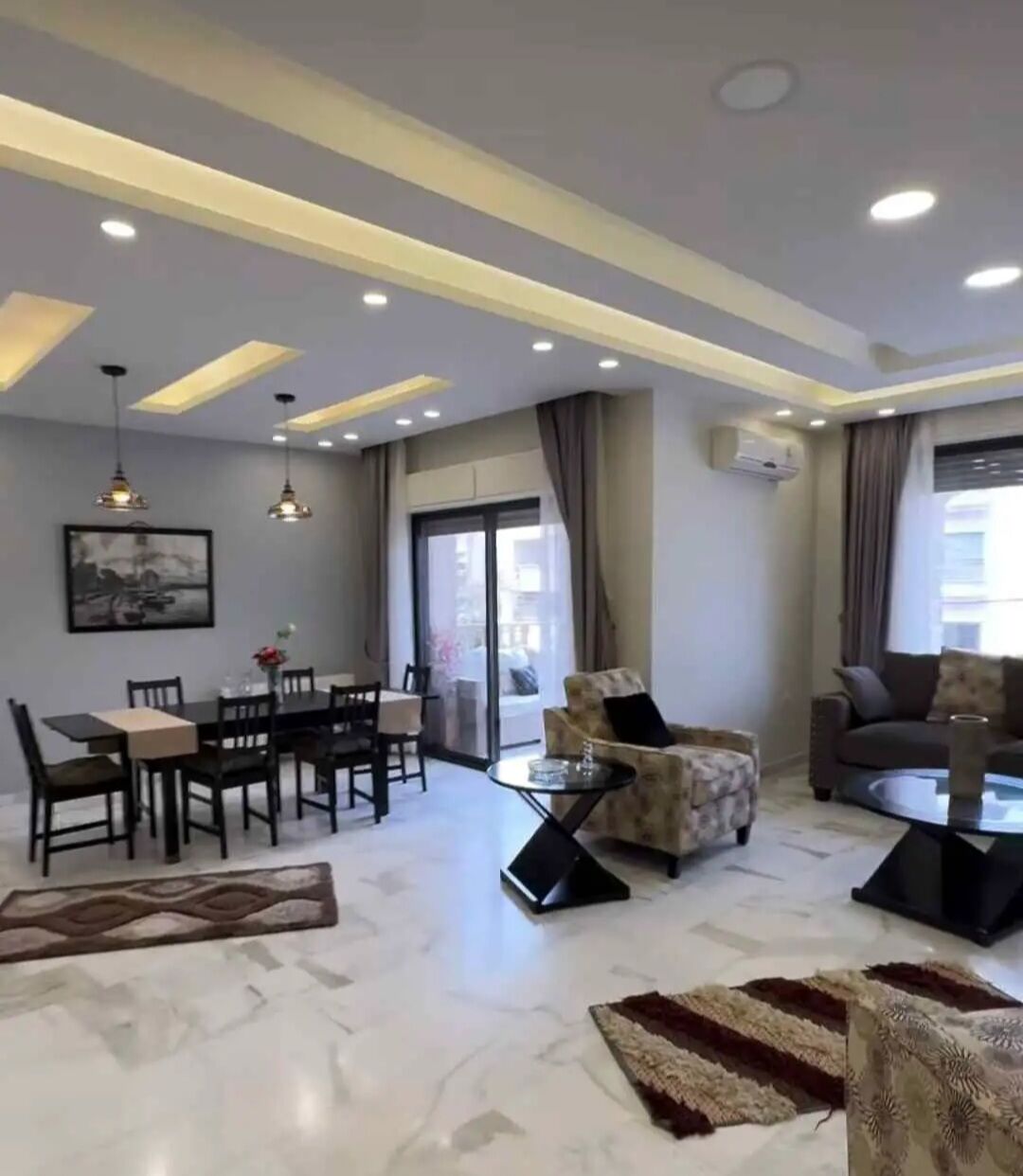 Abdoun, Apartments, Flats, Houses & Villas, JOD 14000/year,  Furnished,  3 BR,  Fully Furnished 3B Apart With Baconly In Abdoun 00962777688956